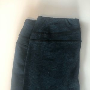 Lucy Teal Crop Leggings